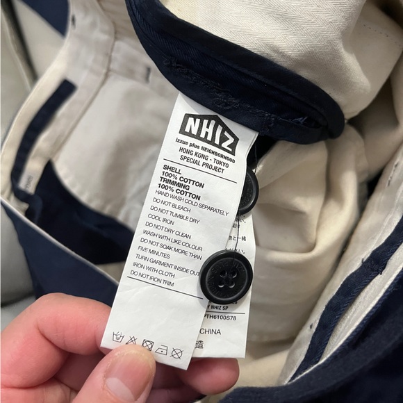 NWT - Neighborhood x Izzue Men's Cargo Chino Pants - Size XL - Picture 10 of 10